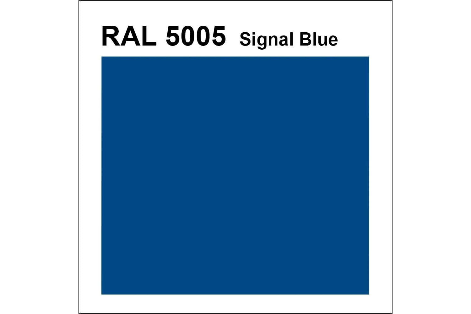 RAL 5005 Signal Blue Pre-Mixed Finishing Topcoat/Flowcoat from £15.55