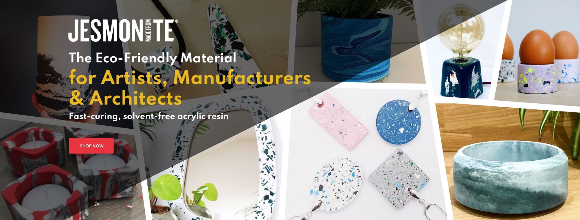 Shop Our Jesmonite Range