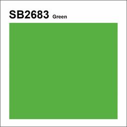 SB2683 Green Pre-Mixed Brush Topcoat/Flowcoat