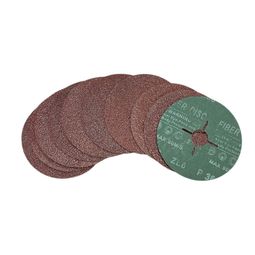 SIlverline Fibre Discs - 115 x 22.23mm 36 Grit (Pack of 10)