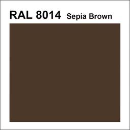 Topcoat / Flowcoat RAL 8014 Sepia Brown