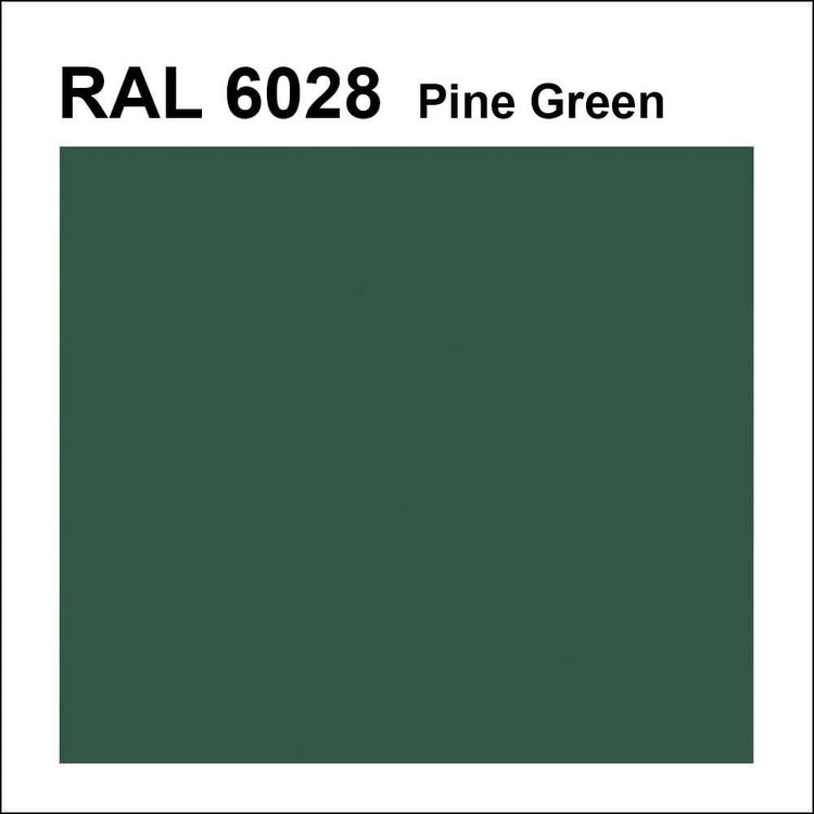 RAL 6028 Pine Green Pre-Mixed Finishing Topcoat/Flowcoat from £15.48