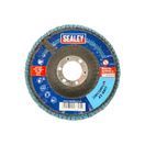 Sealey Zirconium Flap Discs 115 x 22mm (Various Grits) additional 2