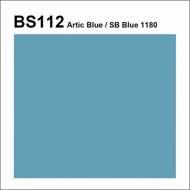 BS112 SB1180 Arctic Blue Pre-Mixed Brush Topcoat/Flowcoat