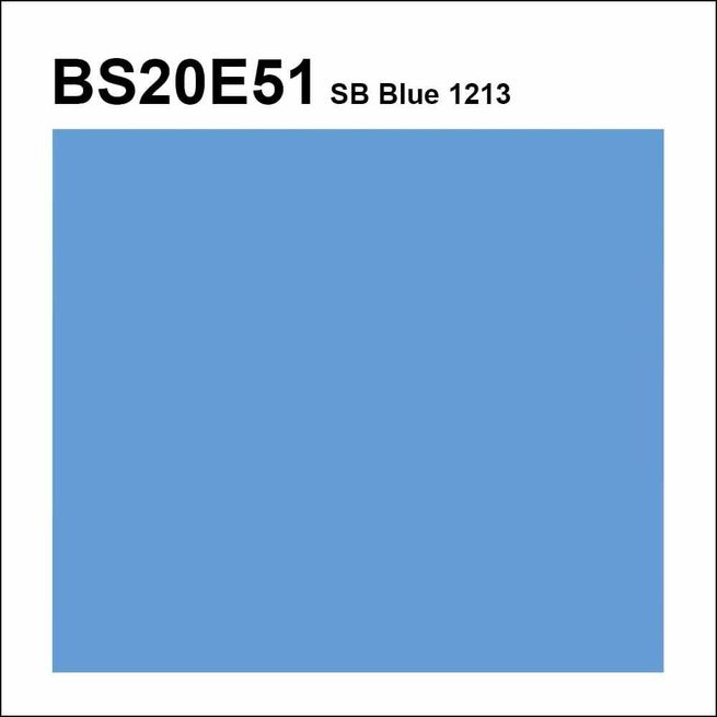 Topcoat / Flowcoat BS20E51 Blue