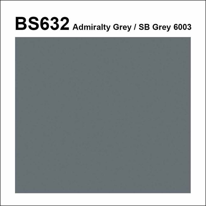 Topcoat / Flowcoat BS632 Dark Admiralty Grey