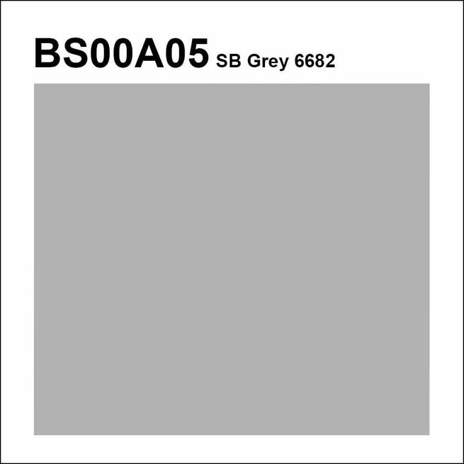 BS 00A05 SB Grey 6682 Pre-Mixed Brush Topcoat/Flowcoat