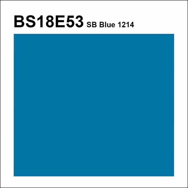 BS18E53 SB1214 Blue Pre-Mixed Brush Topcoat/Flowcoat