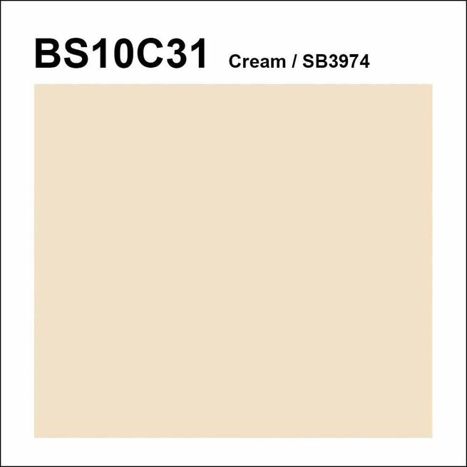 Topcoat / Flowcoat BS10C31 SB3974 Cream
