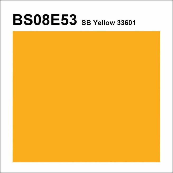 Topcoat / Flowcoat BS08E53 SB336011 Yellow