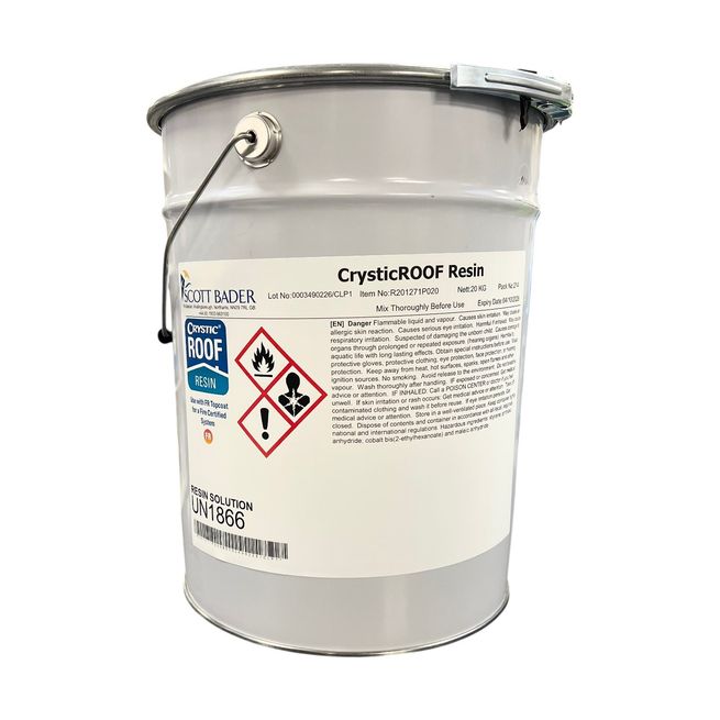 CrysticROOF High-Performance Roofing Resin