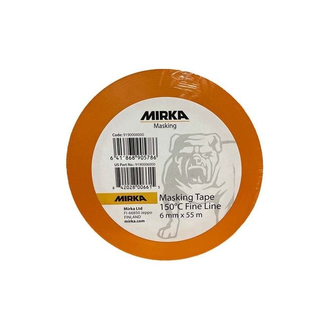 Mirka Masking Tape 150°C Fine Line 6mm