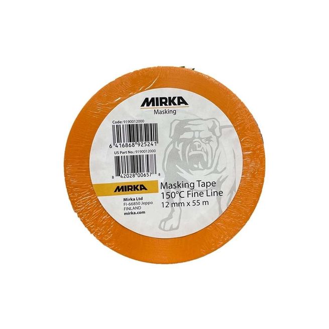 Mirka Masking Tape 150°C Fine Line 12mm