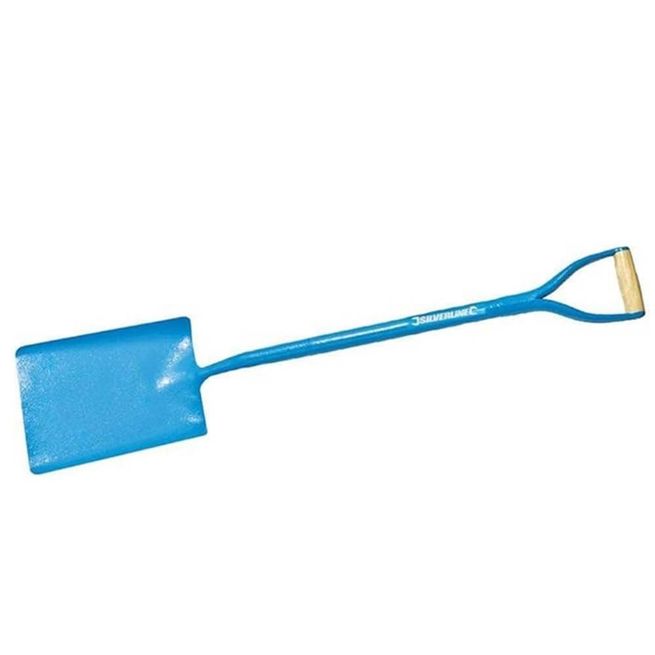 Silverline 1025mm Solid Forged Steel Head Square Mouth Shovel