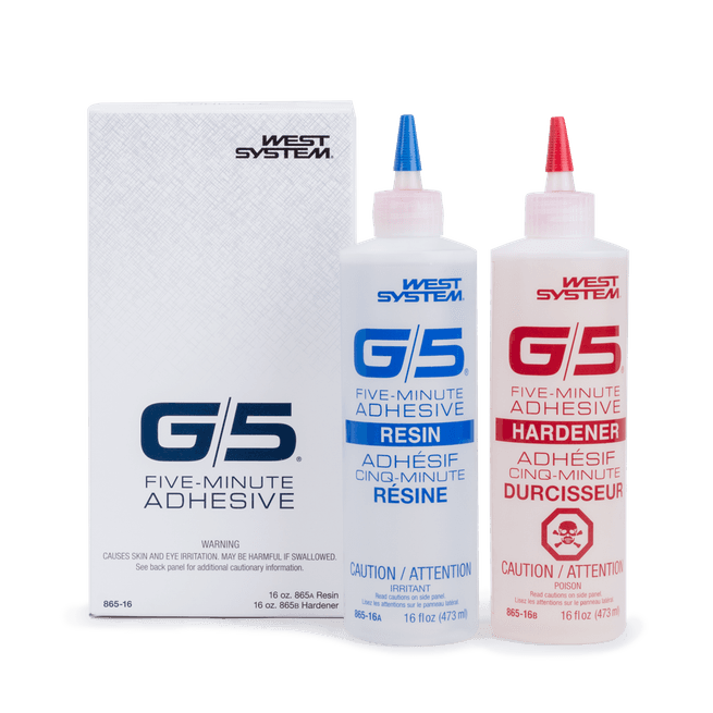 West System G/5 Five-Minute Fast Repair Adhesive - 200g