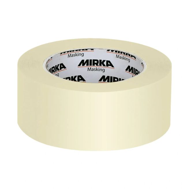 Mirka 100°C White Line Masking Tape - 50m x 48mm