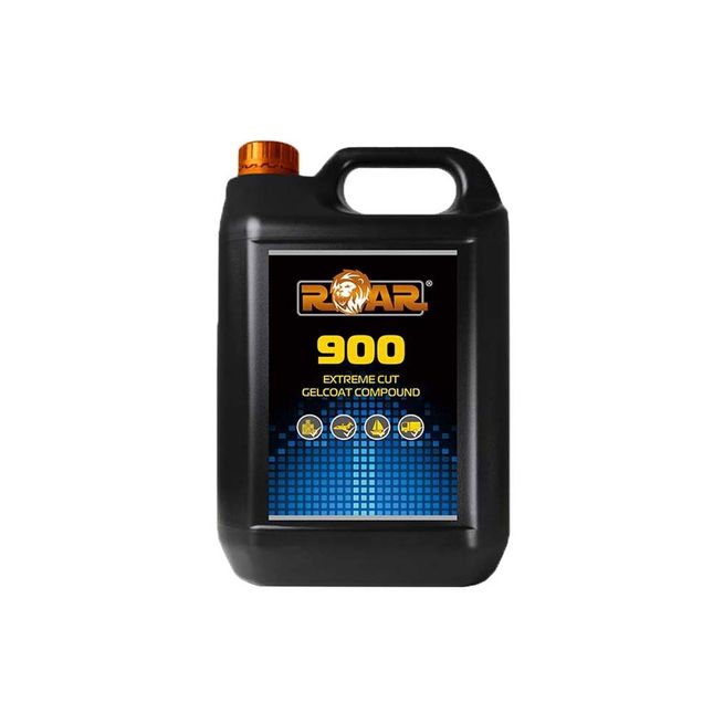 ROAR 900 Extreme Cut High Gloss Gelcoat Compound - 5 Litres