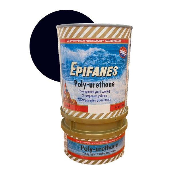 Epifanes Poly-urethane Yacht Coating 750ml - 855 Black Blue