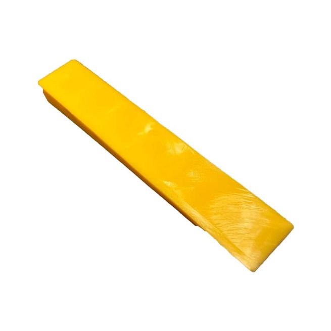 Long Yellow Rigid Demoulding Wedge - 210 x 35mm