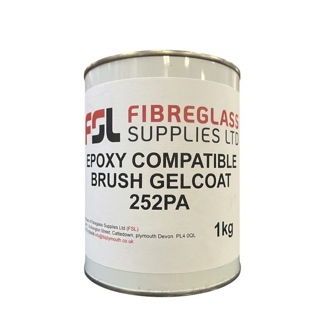 Crystic 252PA Epoxy Resin-Compatible Isophthalic Brush Gelcoat