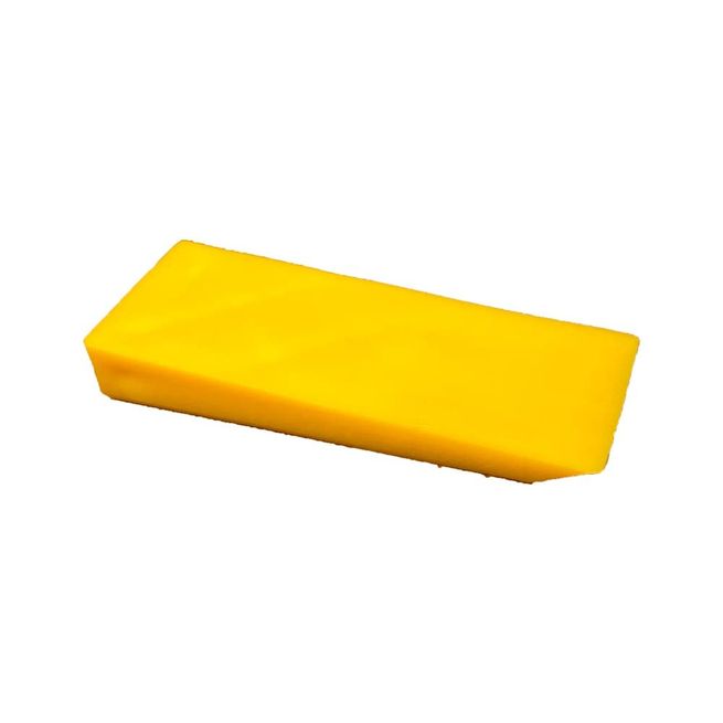 Short Yellow Rigid Demoulding Wedge - 90mm x 35mm