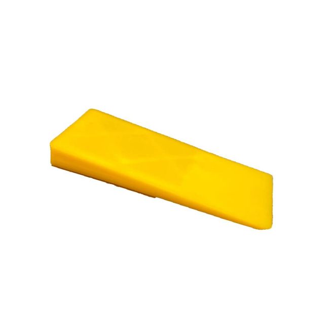 Medium Yellow Rigid Demoulding Wedge - 120mm x 50mm