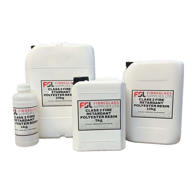 Class 2 Fire Retardant Polyester Resin (Inc Catalyst)