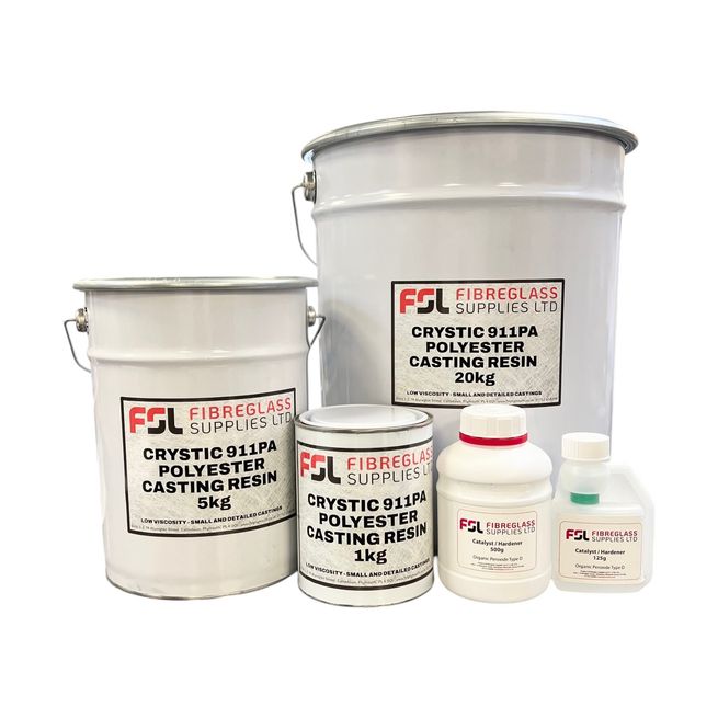 Crystic 911PA Polyester Casting Resin (Inc Catalyst)