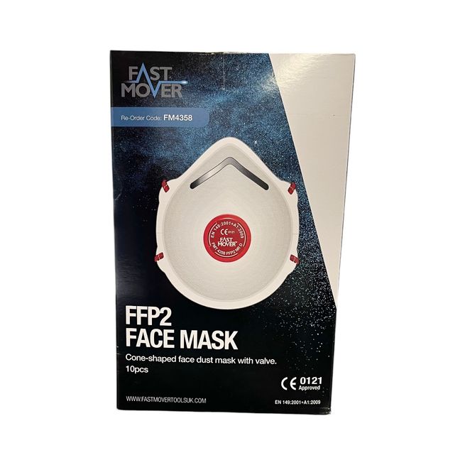 Fast Mover FFP2 Face Masks - Pack of 10