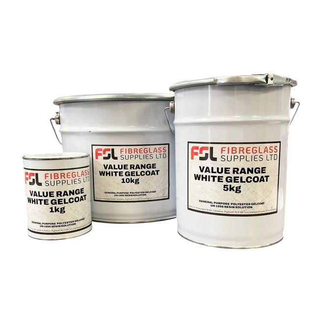 General Purpose Value Range Gelcoat - White