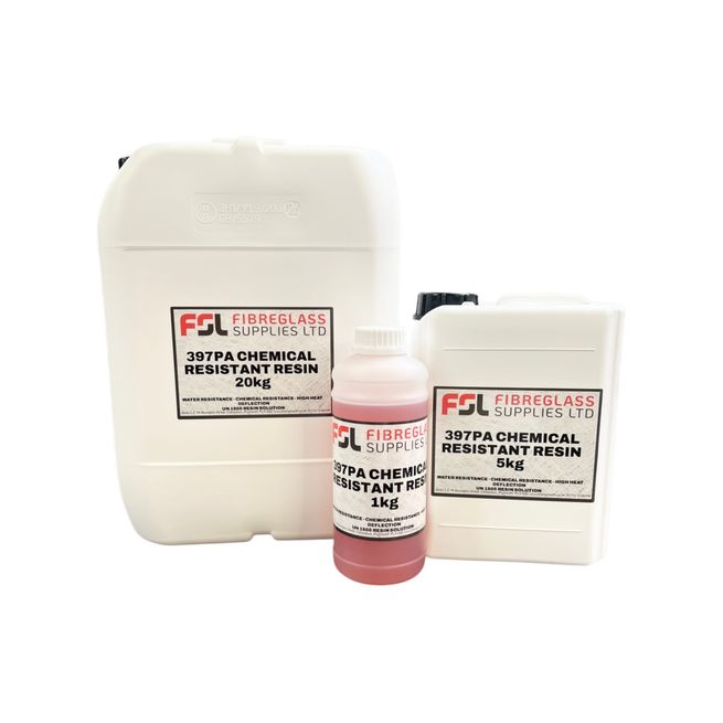 Scott Bader Crystic 397PA Chemical Resistant Polyester Resin (Inc Catalyst)