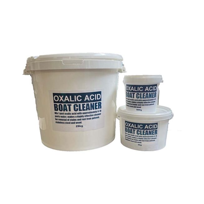 Oxalic Acid Boat Cleaner &amp; Rust Remover