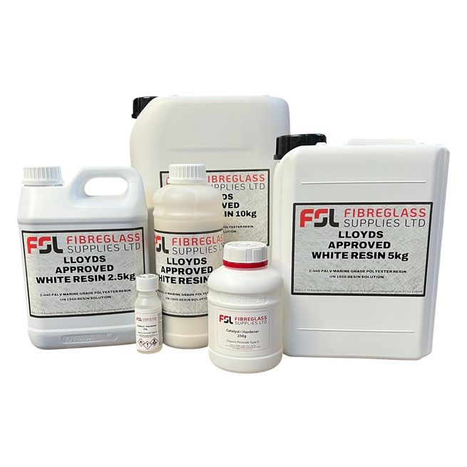 Scott Bader Crystic 2.446PALV Resin For Moulds &amp; Mouldings - White (Inc Catalyst)