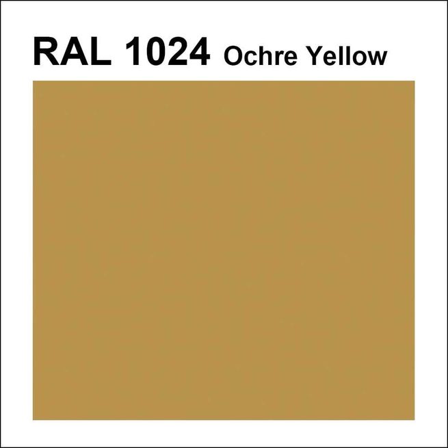 Topcoat / Flowcoat RAL 1024 Ochre Yellow