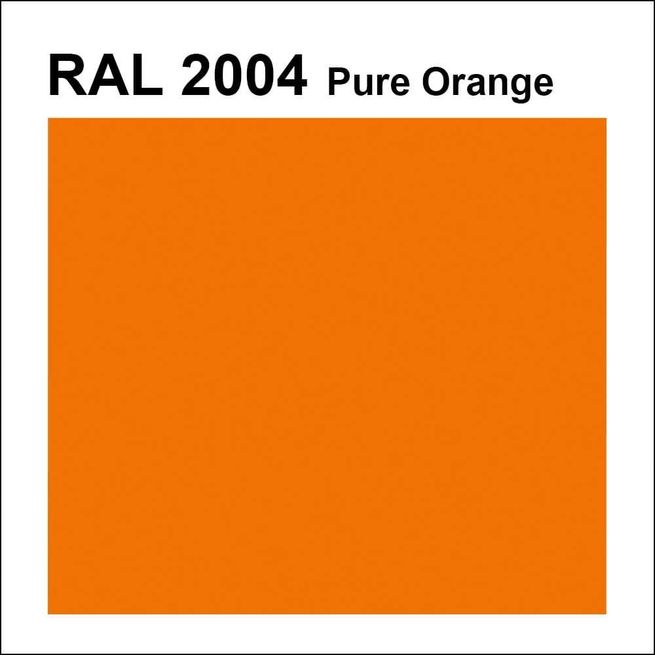 Topcoat / Flowcoat RAL 2004 Pure Orange
