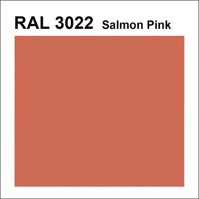 Topcoat / Flowcoat RAL 3022 Salmon