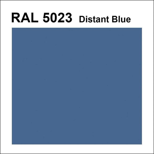 Topcoat / Flowcoat RAL 5023 Distant Blue