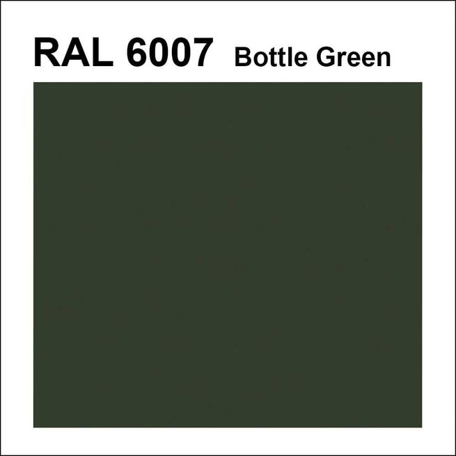 Topcoat / Flowcoat RAL 6007 Bottle Green