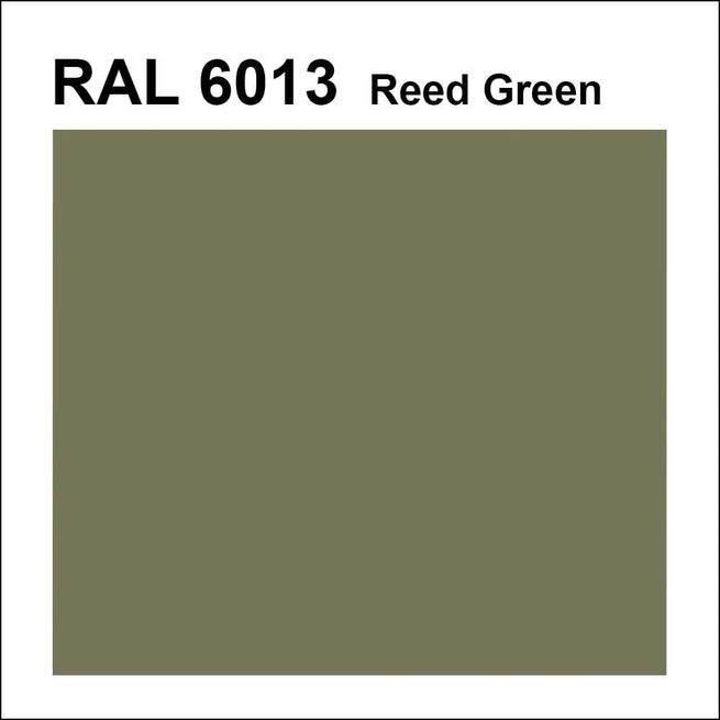 RAL 6013 Reed Green Pre-Mixed Finishing Topcoat/Flowcoat