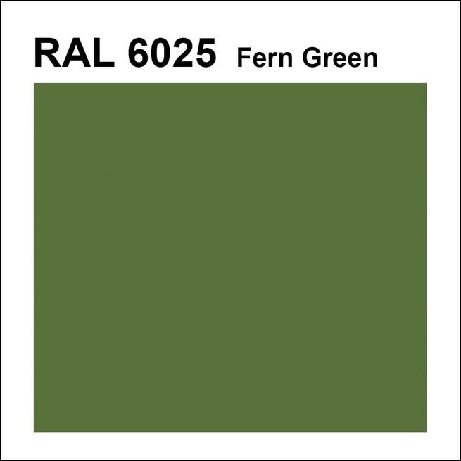 Topcoat / Flowcoat RAL 6025 Fern Green