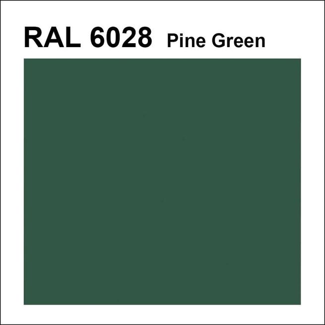 RAL 6028 Pine Green Pre-Mixed Finishing Topcoat/Flowcoat