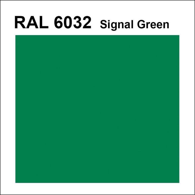 Topcoat / Flowcoat RAL 6032 Signal Green