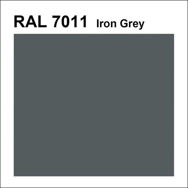 Topcoat / Flowcoat RAL 7011 Iron Grey