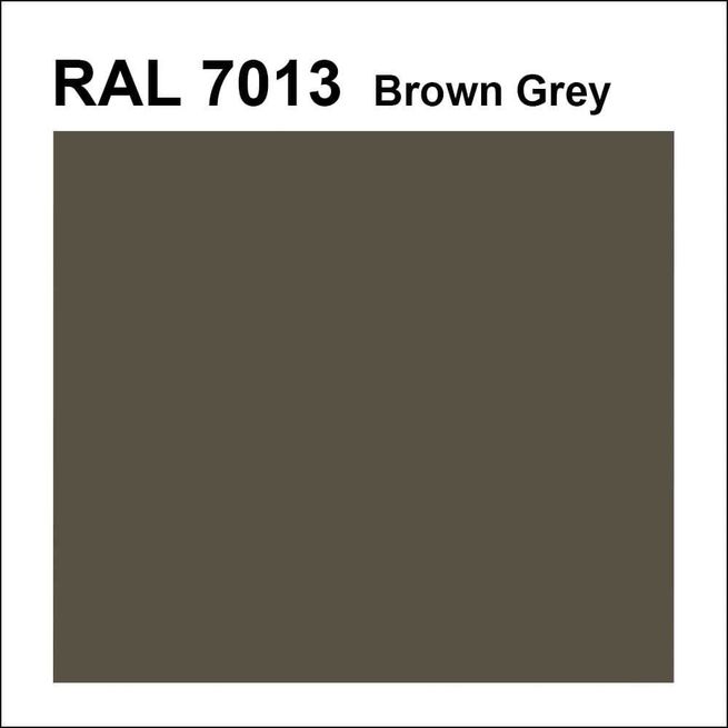 Topcoat / Flowcoat RAL 7013 Brown Grey