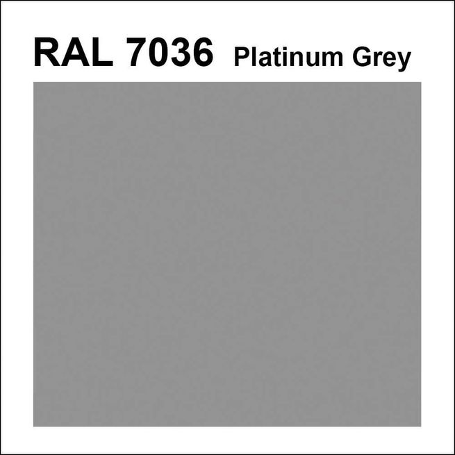 RAL 7036 Platinum Grey Pre-Mixed Finishing Topcoat/Flowcoat