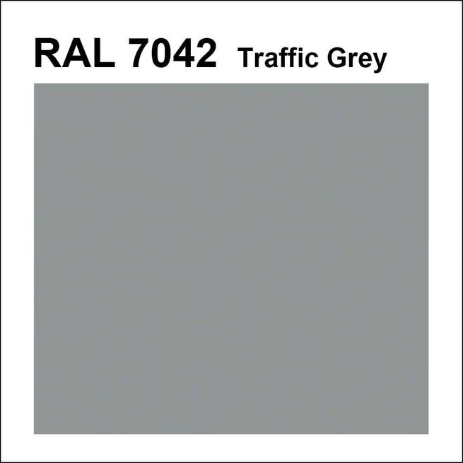 Topcoat / Flowcoat RAL 7042 Traffic Grey