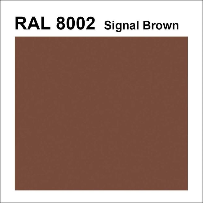 Topcoat / Flowcoat RAL 8002 Signal Brown