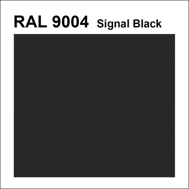 Topcoat / Flowcoat RAL 9004 Signal Black
