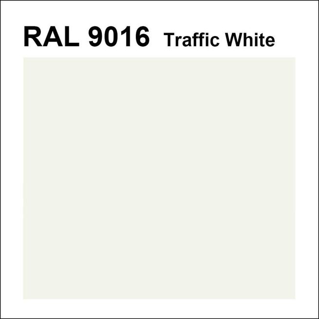 RAL 9016 Traffic White Pre-Mixed Finishing Topcoat/Flowcoat