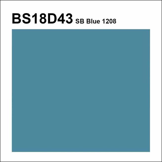 Polyester Brush Gelcoat BS18D43 Blue
